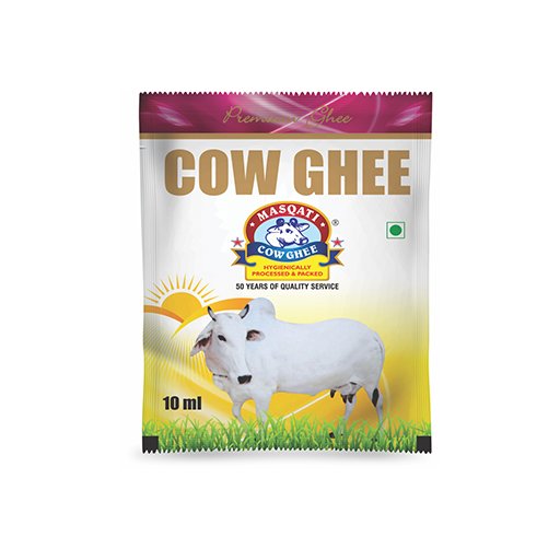 Masqati Pure Cow Ghee Packet 10ml